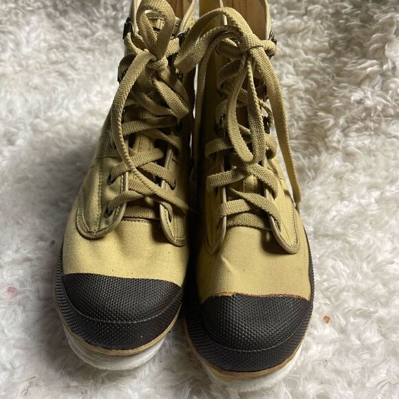 Unisex Hodgman Khaki Tan Steel Shank Caster Wading Fishing Boots19201 M7 W10 - Picture 3 of 12